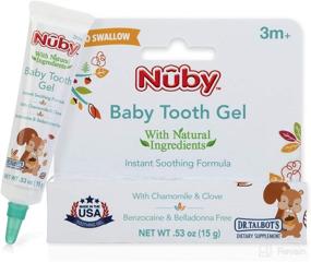 img 3 attached to Dr. Talbot's Natural Baby Tooth Gel for Soothing Gums, 0.53 Oz - Benzocaine and Belladonna Free