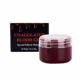 img 3 attached to Create Terrifying Halloween Looks With Wismee'S Fake Blood And Scab Gel Makeup Kit - Perfect For Stage And SFX Makeup!