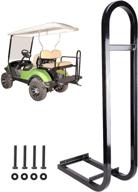10l0l rear seat safety grab bar and rear seat trailer hitch combo with receiver - universal fit logo