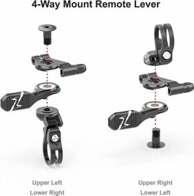 img 2 attached to Smooth Action Funn UpDown Mountain Bike Dropper Seatpost With 4-Way Mount & CNC Remote Lever Kit – Compatible With Both External And Internal Routing Droppers, Easy-To-Use For Enhanced Performance