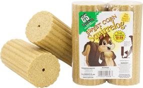 img 3 attached to 🌽 C & S Sweet Corn Squirrelog: Pack of 12 Nutritional Treats for Squirrels