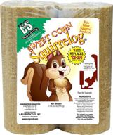 🌽 c & s sweet corn squirrelog: pack of 12 nutritional treats for squirrels logo