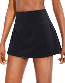 img 3 attached to Comfortable And Stylish Soothfeel High Waisted Pleated Tennis Skirt With Pockets For Women - Perfect For Athletic Activities And Golfing