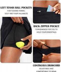 img 1 attached to Comfortable And Stylish Soothfeel High Waisted Pleated Tennis Skirt With Pockets For Women - Perfect For Athletic Activities And Golfing