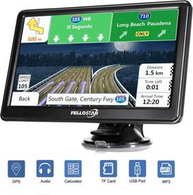 img 3 attached to 🗺️ 2022 GPS Navigation System for Car and Truck: 7-Inch Touchscreen, Voice Guidance, Speed Camera Warnings, Lifetime Free Map Updates