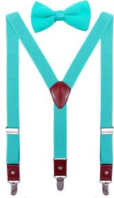 img 4 attached to CEAJOO Mens Suspenders Adjustable Back Men's Accessories : Ties, Cummerbunds & Pocket Squares