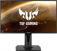 asus vg259qm: advanced gaming monitor with displayhdr, fhd resolution, and enhanced eye care features logo