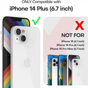 img 3 attached to Protect Your IPhone 14 Plus With TAURI 5-In-1 Slim Case - Military-Grade Drop Protection, Not-Yellowing Design, And 2X Screen/Camera Protector Included
