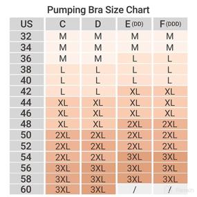 img 1 attached to 👙 Momcozy Plus Size Pumping and Nursing Bra, Enhanced Velcro Back Zipper, Adjustable for Breast-Pumps, Large Black