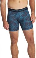 activefit stretch men's boxer briefs for everyday wear and activities - maui rippers logo