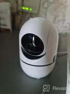 img 1 attached to 📹 Wireless IP Wi-Fi Video Camera with 360 View, Night Vision, Motion Sensor - Ideal for Home Surveillance and Nanny Monitoring review by Iyaant Mahameru ᠌