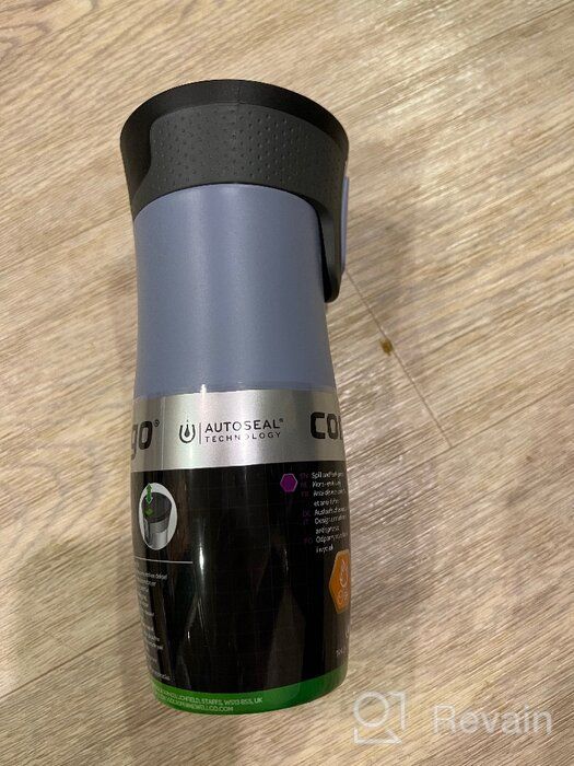 img 1 attached to Contigo West Loop AutoSeal 20 oz Matte Black Travel Mug: Double Wall Insulated Excellence review by Gim Sohyeôn ᠌