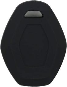 img 2 attached to SEGADEN Silicone Cover Protector Case Holder Skin Jacket BMW 3 Button Remote Key Fob CV4902 Black - Enhanced SEO