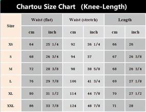 img 1 attached to Premium Metallic Shimmer Accordion Pleated Maxi Skirt For Women By CHARTOU