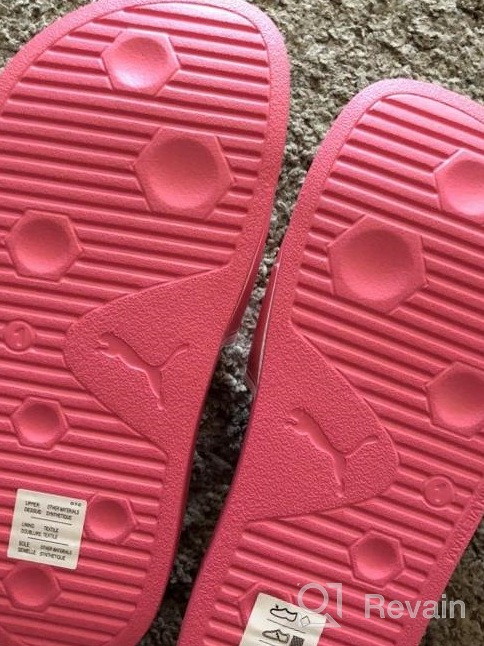 img 1 attached to 👟 Comfortably Stylish: PUMA Unisex-Child Sega Leadcat Slide Sandal for Ultimate Footwear Experience review by Pablo Rudon