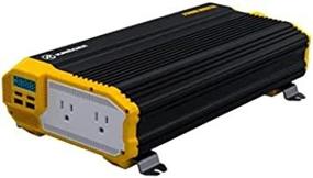 img 4 attached to KRIËGER 2000 Watt 12V Power Inverter with Dual 110V AC Outlets: UL & CSA Approved, Back-Up Power for Small Appliances - Installation Kit Included