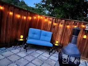 img 6 attached to Transform Your Outdoor Space With Multicolor Solar Mason Jar Lights - Weatherproof Fairy Lights For Patio Or Garden