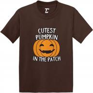 adorable pumpkin in the patch - baby/toddler cotton jersey t-shirt логотип