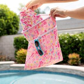 img 1 attached to 👜 i play. by green sprouts Wet & Dry Bag: Organize Swimwear, Diapers, Clothes & More Efficiently!