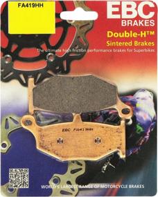 img 1 attached to 🔥 EBC Brakes FA419HH Brake Pads - High Performance Disc Brake Pad Set