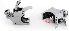 img 1 attached to 🏍️ Chrome MAD HORNETS Sportster Windshield Clamps 39mm for Harley Dyna Sportster XL 883 1200: Product Review and Buying Guide