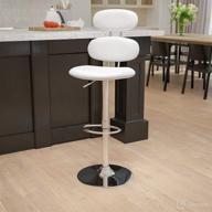 flash furniture contemporary adjustable barstool furniture good for game & recreation room furniture logo