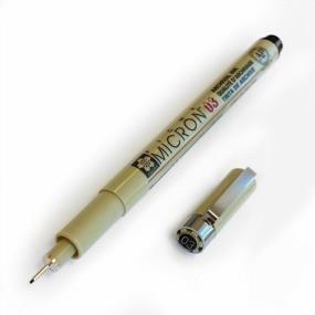 img 1 attached to Sakura Pigma Micron Fineliner Pen, 0.3mm, Black 🖋️ - Premium Pigment Ink for Precision Drawing and Writing