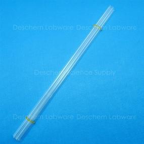 img 3 attached to Lot Of 5 Deschem Quartz Glass Tubes, 300Mm Length, 12Mm Outer Diameter, 2.0Mm Thickness, Made From Vycor Glasses