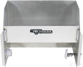 img 1 attached to 👋 Pit Posse Hand Cleaning Station Cabinet: High-Quality Aluminum Enclosed Race Trailer Shop Garage Storage Organizer (Silver) - Made in USA