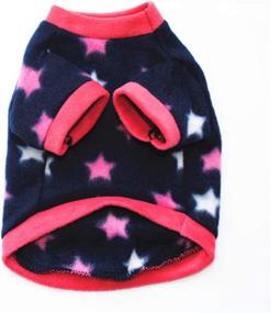 img 2 attached to 🐶 Warm and Cozy PIXRIY Dog Sweater: Stylish Fleece Clothes for Small Pets - Ideal Winter Outfit for Chihuahua, Yorkshire Terrier, and More!