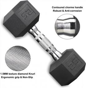 img 2 attached to VIGBODY Dumbbells And Barbell Set For Full Body Strength And HIT Workouts