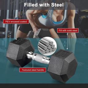 img 3 attached to VIGBODY Dumbbells And Barbell Set For Full Body Strength And HIT Workouts