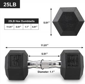 img 1 attached to VIGBODY Dumbbells And Barbell Set For Full Body Strength And HIT Workouts