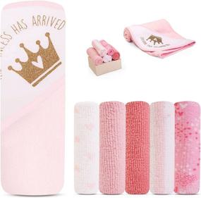img 4 attached to MODERN BABY Hooded Towel Washcloths Baby Care