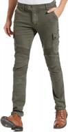 takuey aramid reinforced men's motorcycle riding pants with biker jeans protection lining logo