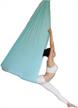 premium aerial yoga hammock silk fabric - 5.5 yards long, 3 yards wide - ideal for pilates, yoga, bodybuilding - wellsem deluxe (5mx2.8m) logo
