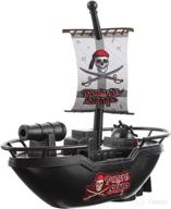 🏴 exploring fun waters: toyvian pool pirate boat toy - an electric bath boat for toddlers' imaginative play and joyful bath times! logo