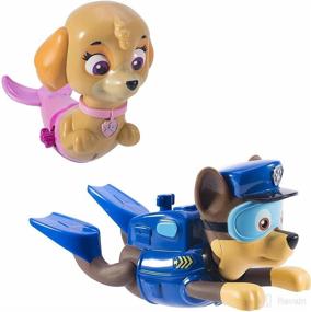 img 4 attached to SwimWays Paddlin Pups Skye Water Toy - SWW Wtt GML