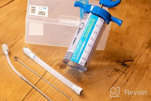 img 1 attached to BriskMore 100Cc Tubeless Sealant Injector For Bicycle Tires - Easy To Use & Clean Up, 2 Tube Options Suitable For No Tubes And Other Any Sealants review by Nick Childs