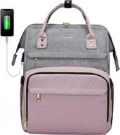 stylish and functional lovevook laptop backpack: perfect for women on the go! логотип