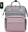stylish and functional lovevook laptop backpack: perfect for women on the go! logo