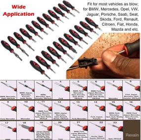 img 1 attached to 23-Piece Electrical Connector Removal Kit for American and Imported Vehicles - Universal Tool Set for Terminal Release