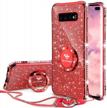 shine bright with the red diamond galaxy s10+ plus case for women logo