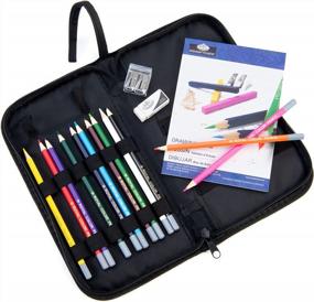 img 4 attached to Royal & Langnickel Drawing Essentials Portable Art Set - Packaging May Vary