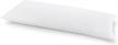 get the best pregnancy support with downlite's extra long body pillow - 300 thread count cotton sateen, 20 x 60 inches logo