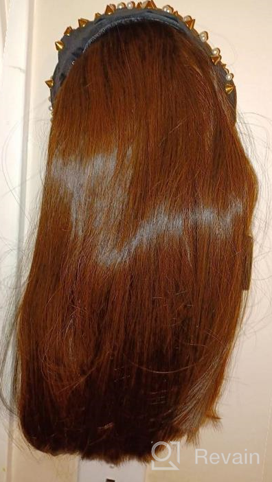 img 1 attached to Get Glam With SARLA'S Glueless Headband Wig For Blonde Women- Perfect For Cosplay And Daily Use! review by Roger Weinmunson
