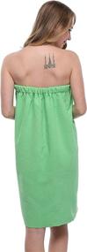 img 1 attached to 🛀 ExpressBuyNow Ladies Spa Bath Towel Wrap in Vibrant Green - 10 Color Options