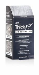 img 4 attached to Ardell Thick FX Light Grey Hair Building Fiber For Fuller Hair Instantly - 0.42 Oz