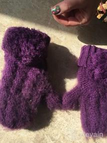 img 5 attached to 🧤 C C Various Ribbed Children's Mittens: Essential Girls' Accessories for Cold Weather