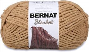 img 4 attached to Bernat Blanket Yarn, Sand